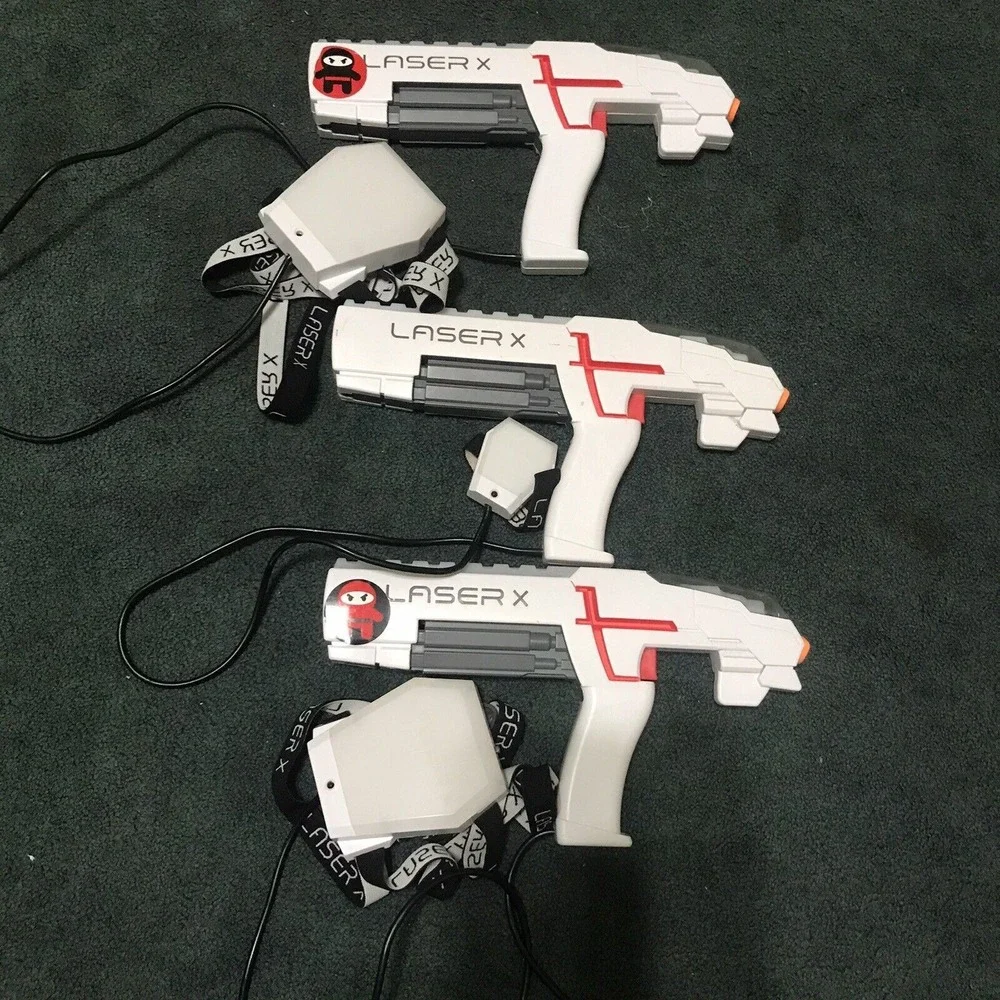 Laser X Three Players Laser Gaming‎ Set Tested